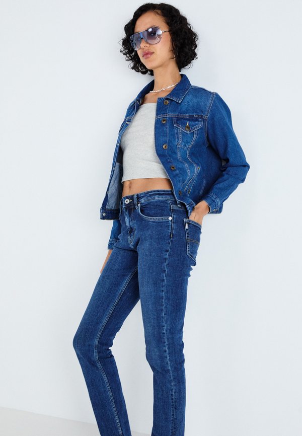 STRAIGHT MARY - Straight leg jeans - denim2