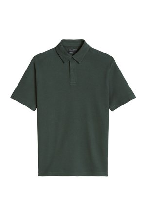 Marc O'Polo, MARC O'POLO DFC POLOSHIRT REGULAR MIT FEINER STRUKTUR   - Poloshirt - mangrove
