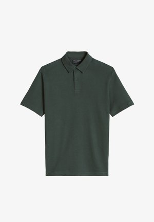 Marc O'Polo, MARC O'POLO DFC POLOSHIRT REGULAR MIT FEINER STRUKTUR - Poloshirt - mangrove