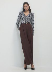Calliope FANTASIA - Button-down blouse - var ultrablack