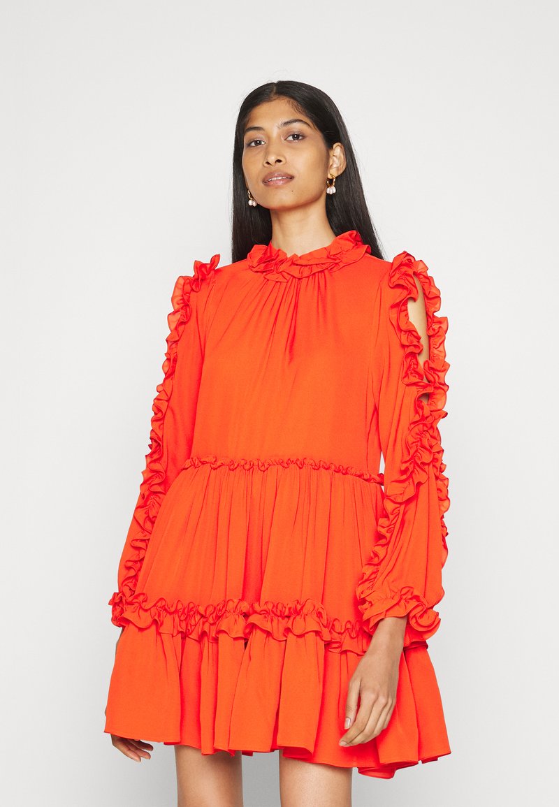 Dice Kayek DRESS Cocktailkleid/festliches Kleid burnt orange/orange