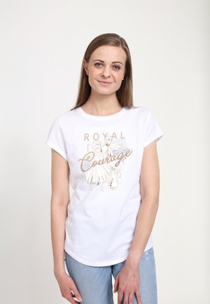 Henry Tiger FROZEN ROYAL COURAGE - T-shirt z nadrukiem