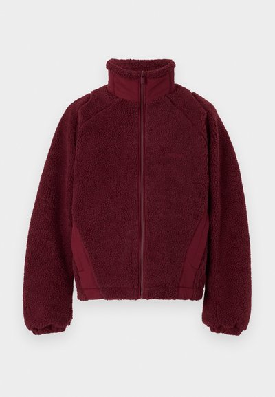 Han Kjøbenhavn JACKET UNISEX - Casaco polar - blood red
