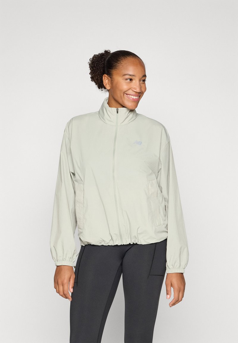 New Balance ATHLETICS PACKABLE JACKET - Waterproof jacket - garter snake