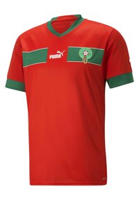 MOROCCO FRMF HOME  - Pelipaita - red-power green