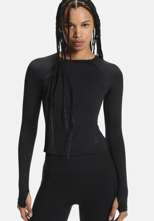 Pikkade varrukatega topp - black