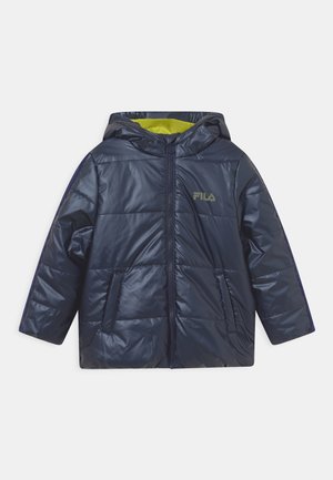 Fila WILLOW HOODED PUFF JACKET - Veste d'hiver - black iris