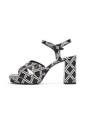 LAWRENCE - Sandalias de tacón - black
