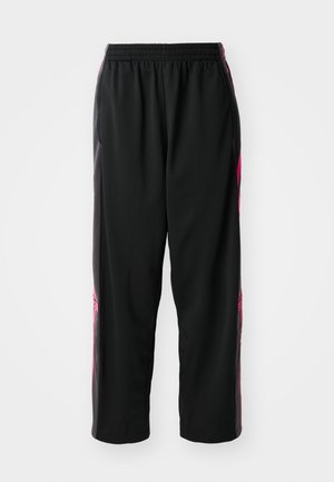 adidas Originals ADIBREAK - Tracksuit bottoms - black/lucid pink