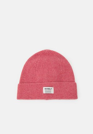 UNISEX - Beanie - dark pink melange