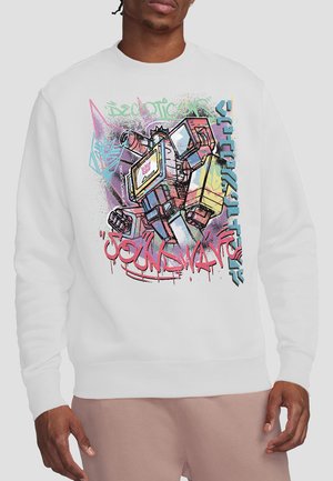 TRANSFORMERS GENERATIONS STREET STYLE DECEPTICON SOUNDWAVE - Sweatshirt - white