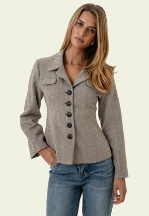 BY IC, RONJAIC - Blazer - brown stripes