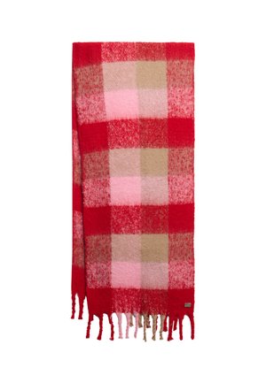 Écharpe - punch pink check