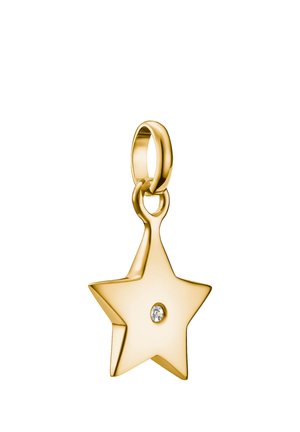 STERN MIT STEIN CONNECT - Anhänger - gelbgoldfarben/weiß