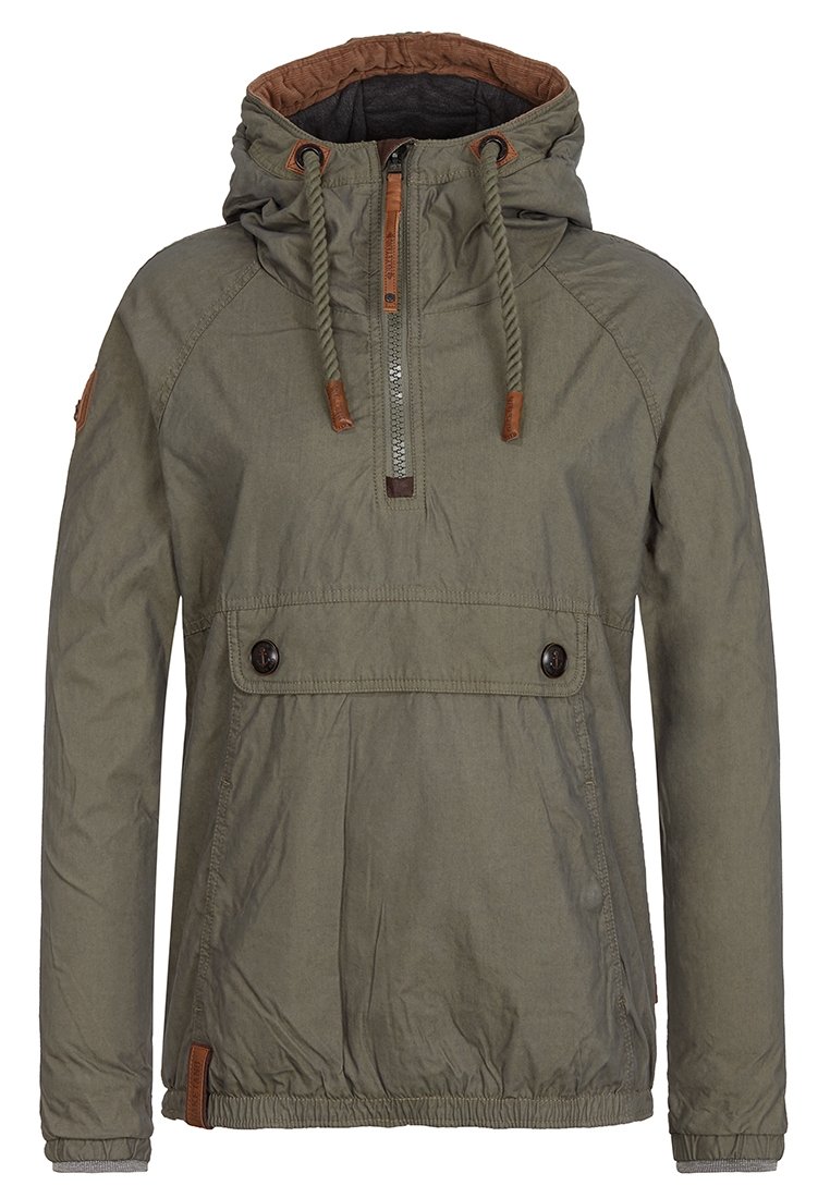 Naketano Lichte jas olijfgroen