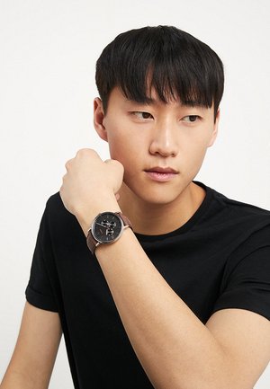 SOUTH VIEW MULTIFUNCTION 41 mm - Zegarek - silver-coloured/brown