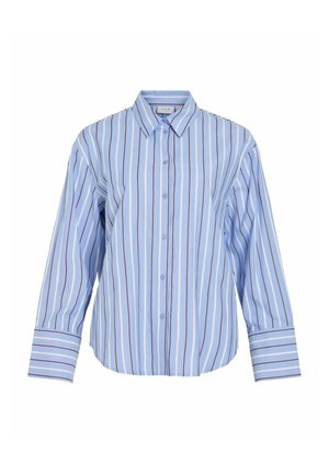 VILA, SHIRT VILORA STRIPED - Chemisier - vista blue