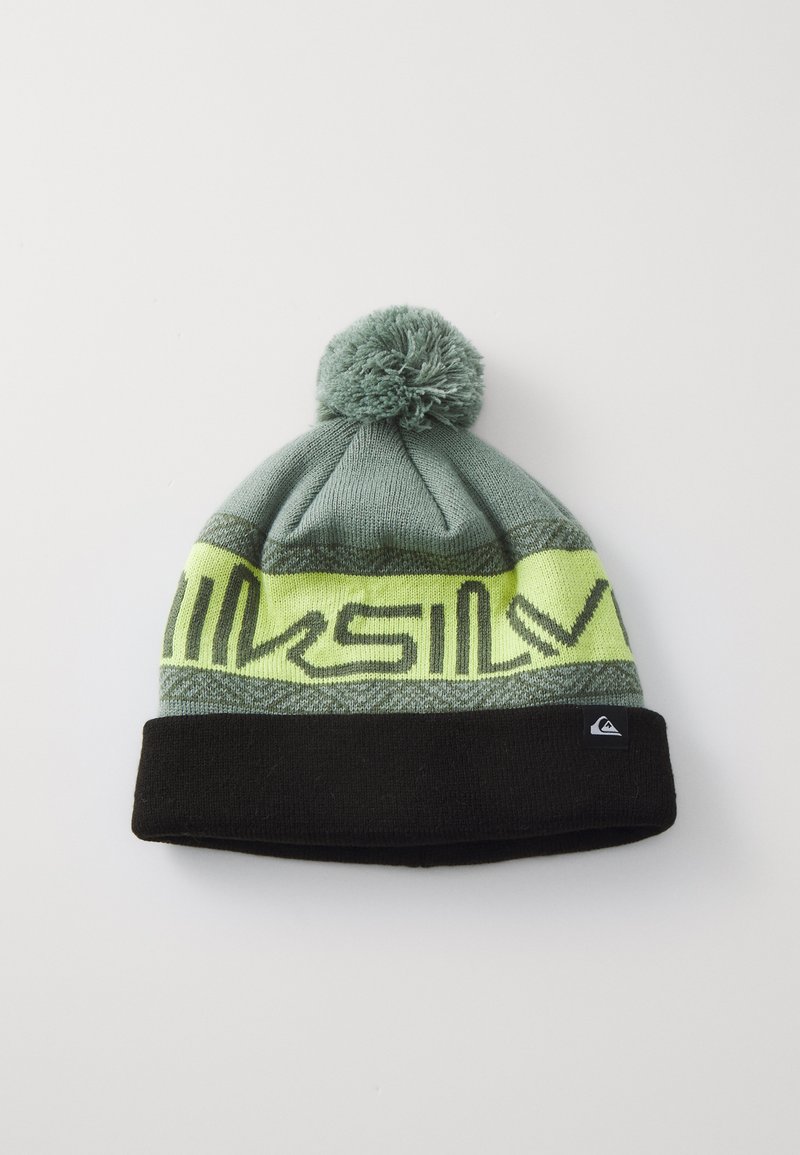 Quiksilver SUMMIT YOUTH BEANIE UNISEX Berretto sea spray/verde