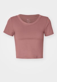 ONE FITTED TOP - Sports T-shirts - smokey mauve/black