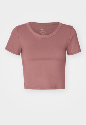 Nike Performance, ONE FITTED TOP - Spordi T-särk - smokey mauve/black