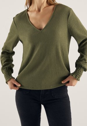 T-shirt à manches longues - khaki