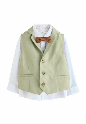 SET WITH STANDARD - Liemenė - sage green
