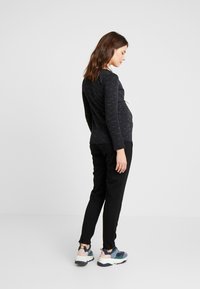 MAMALICIOUS MLLIF PANTS - Kelnės - black