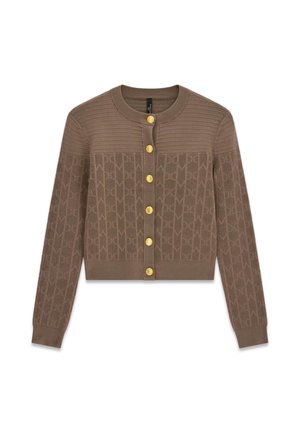 MARCIANO BY GUESS, MARCIANO MONOGRAMM CARDIGAN - Cardigan - braun