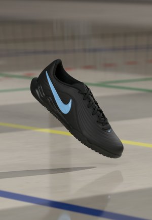 TIEMPO MAESTRO CLUB IC - Botines de fútbol sala - black/ice blue