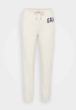GAP Petite HERITAGE JOGGER - Tepláky - oatmeal heather
