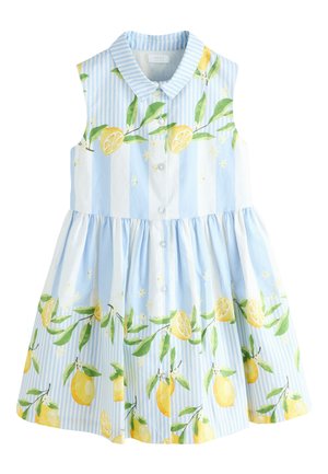 Next REGULAR FIT - Tričkové šaty - lemon stripe