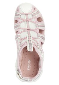 Geox J WHINBERRY G - Sandalias de senderismo - white pink