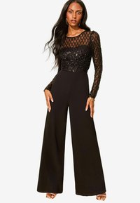 Lipsy SEQUIN - Jumpsuit - black