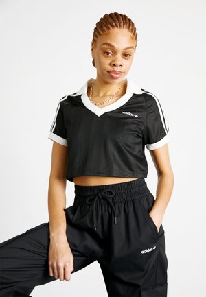 FOOTBALL CROP - T-shirt print - black