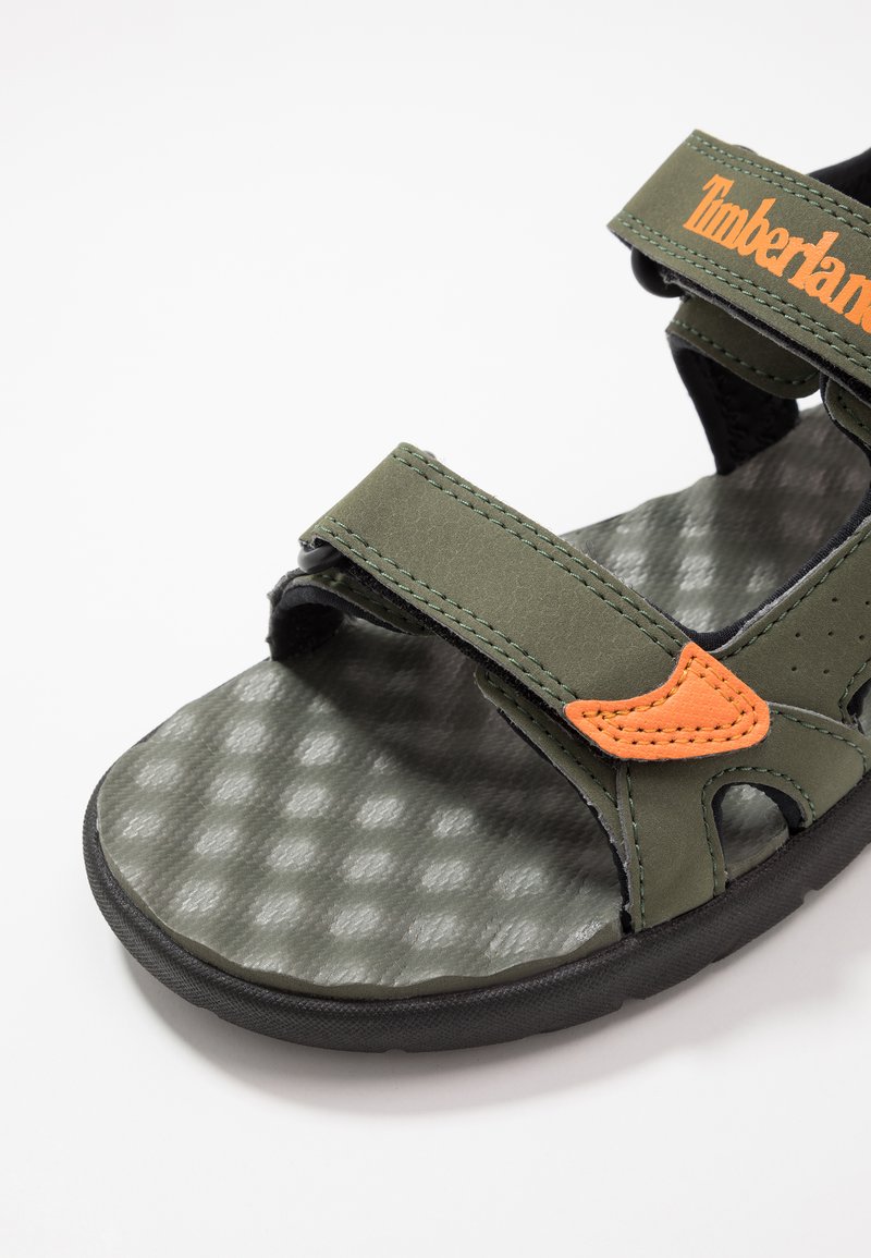 Kinder Riemchensandalen | Timberland PERKINS ROW 2 STRAP Trekkingsandale dark green/khaki - AH36254 Kinder Riemchensandalen | Timberland PERKINS ROW 2 STRAP Trekkingsandale dark green/khaki - AH36254
