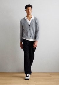 ECCO STREET COURT M - Tenisky - black/white