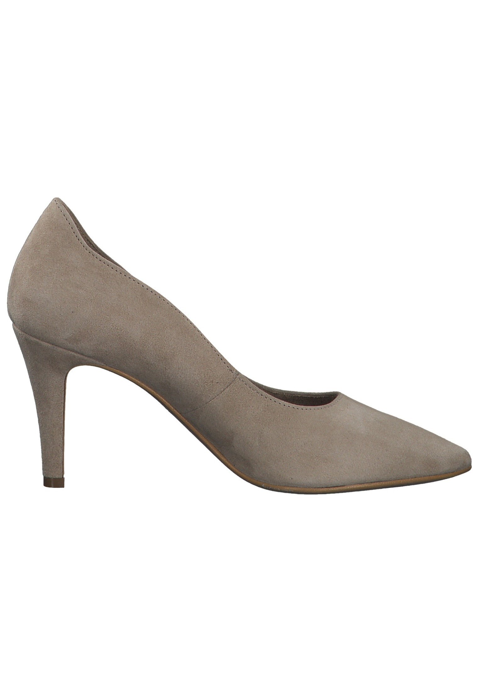 Tamaris High heels - taupe suede/taupe 