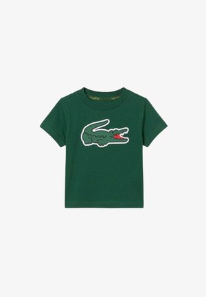 Lacoste, LCB UD SPORT TEE COL F9W - T-shirt con stampa - evergre