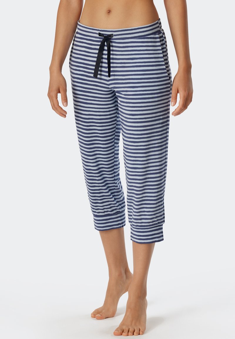 Schiesser - MIX & RELAX - Pyjamabroek - blue, Vergroten