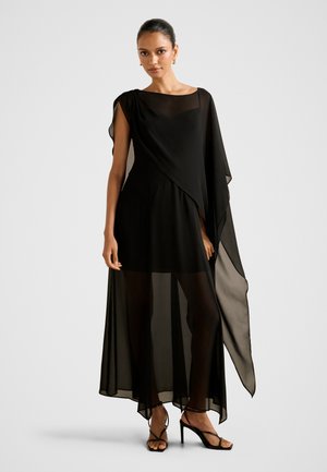 Forever New Petite HONEY SHEER CAPE MAXI DRESS - Cocktail φόρεμα / Φόρεμα για πάρτι - black