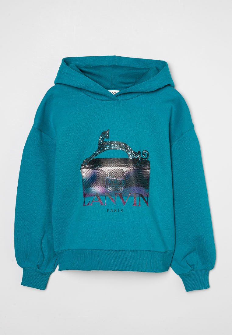 LANVIN Hoodie turquoise