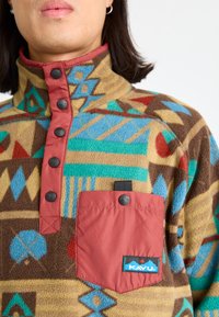 KAVU TEANNAWAY - Suéter de forro polar - multi-coloured