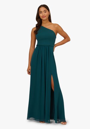 Adrianna Papell ONE SHOULDER - Robe de cocktail - hunter