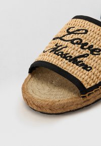 Love Moschino LOVE ROPE - Espadrile - natural/black
