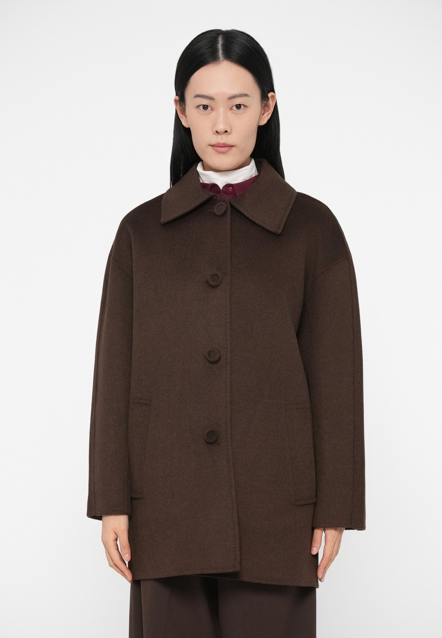 Paul & Joe DARWIN - Short coat - marron/brown - Zalando Paul & Joe DARWIN - Short coat - marron/brown - Zalando