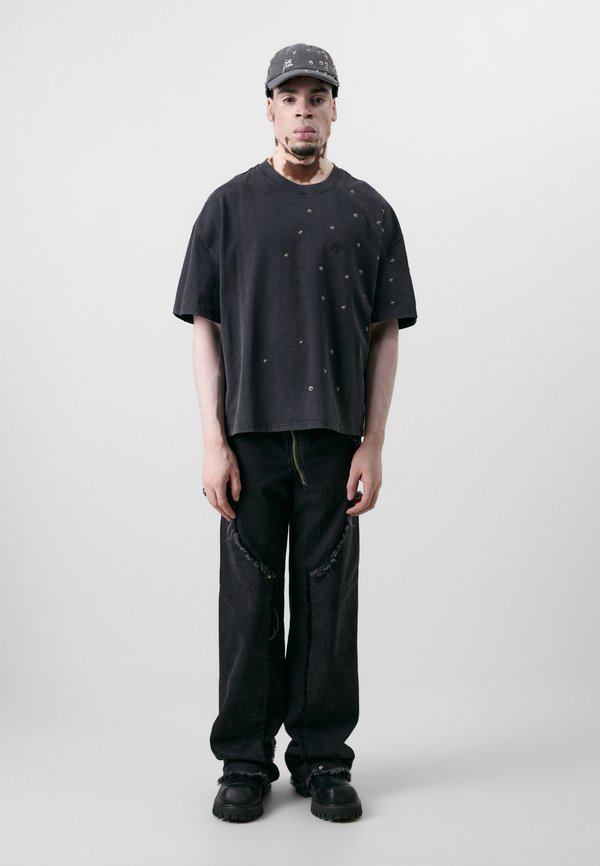 BUTTON UNISEX - Print T-shirt2