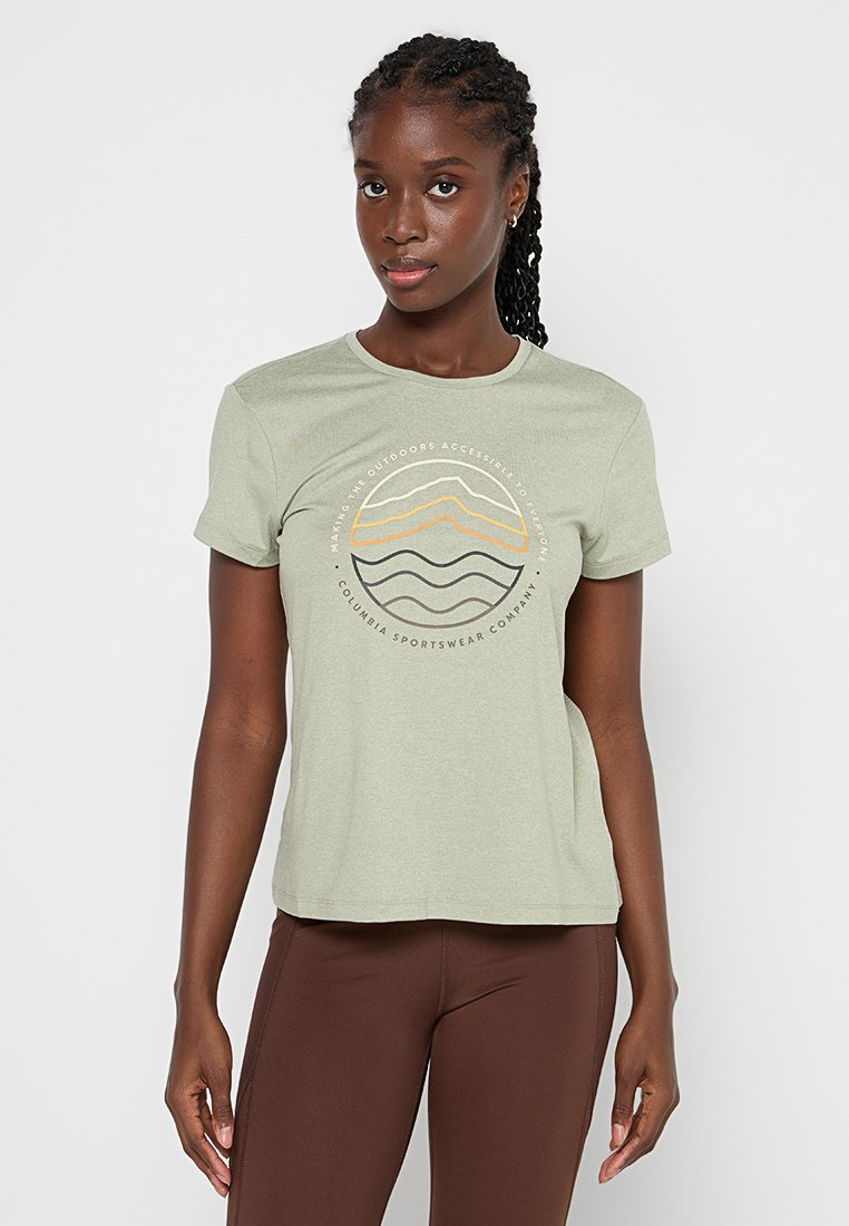 Columbia Sport T-shirt groen