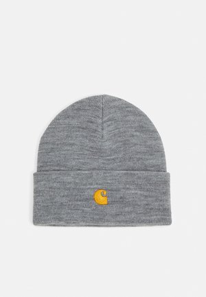 CHASE BEANIE UNISEX - Huer - grey heather/gold