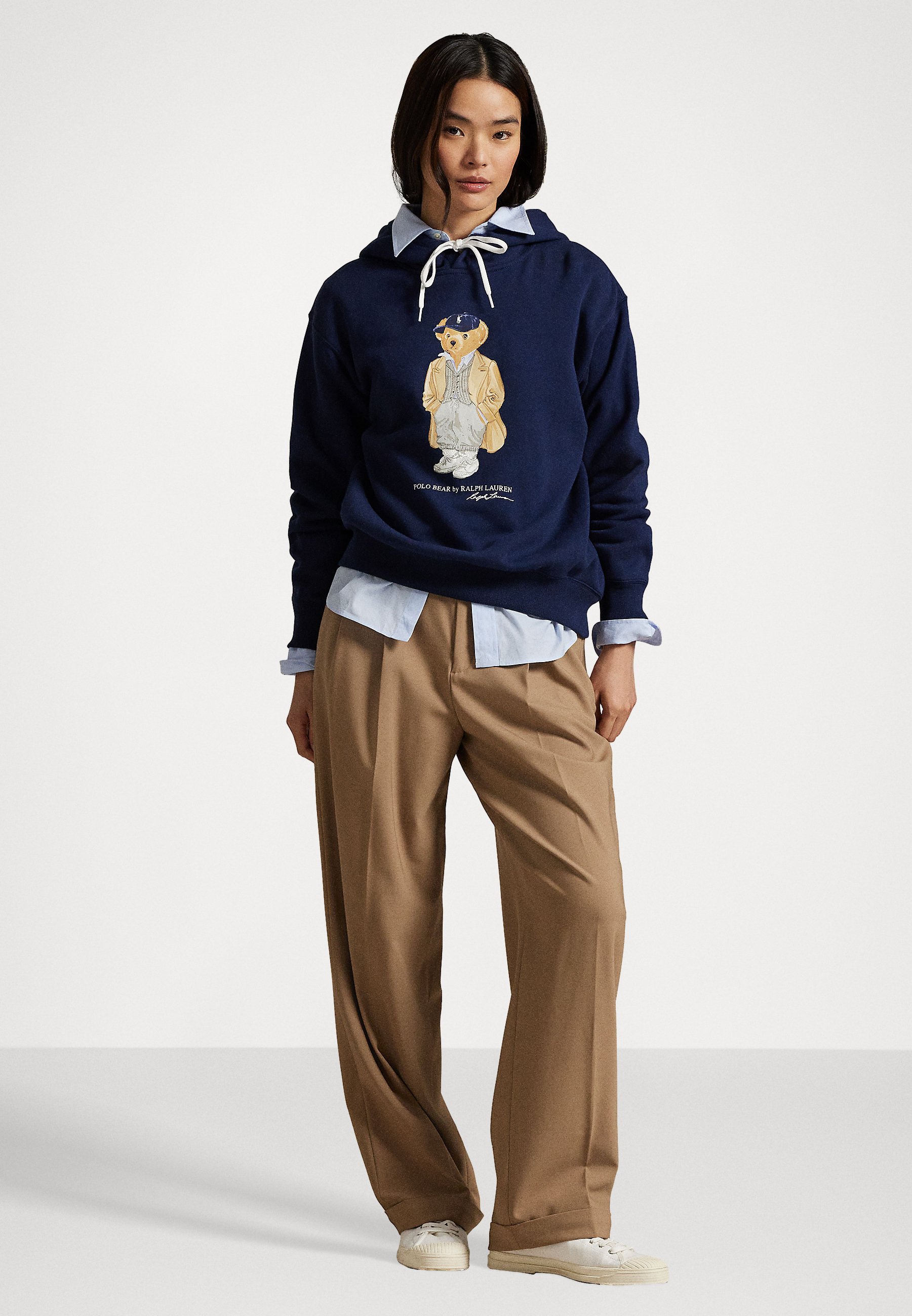 Polo Ralph Lauren POLO BEAR FLEECE HOODIE - Hoodie - newport navy