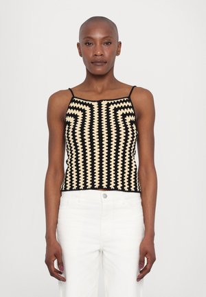 By Malene Birger DORIA - Débardeur - black/white